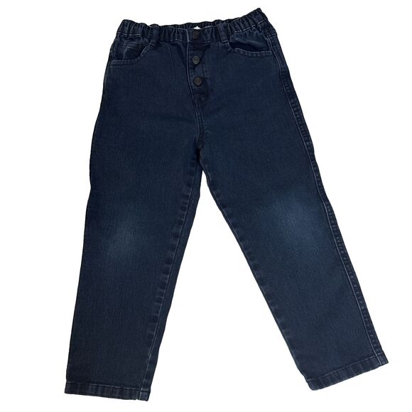Easy Peasy Jeans Dark Wash Boys Size 5T - Picture 1 of 9